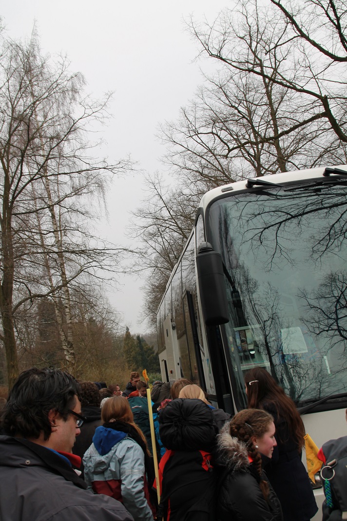 Bus vertrek Eifel