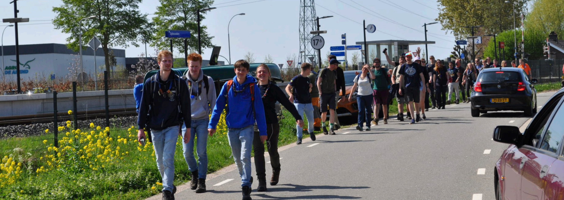 Header: drone foto van de sluiting van HIT Mook
